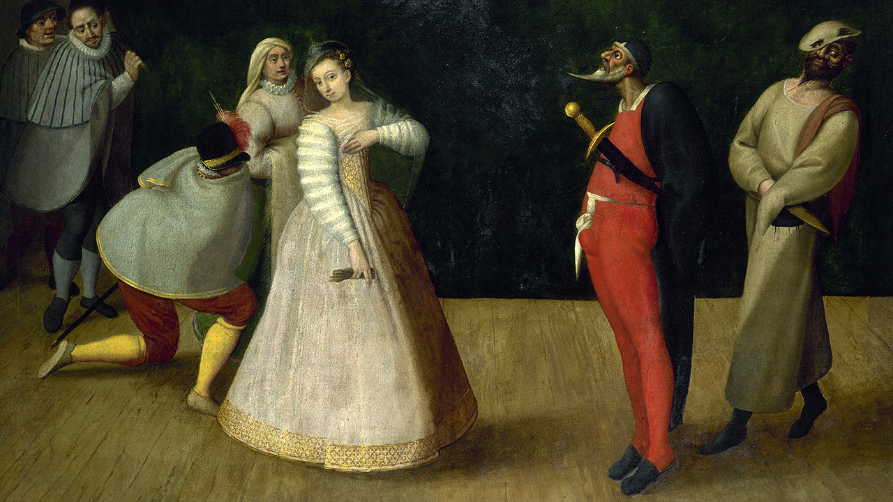 TROUPE DE COMEDIENS ITALIENS