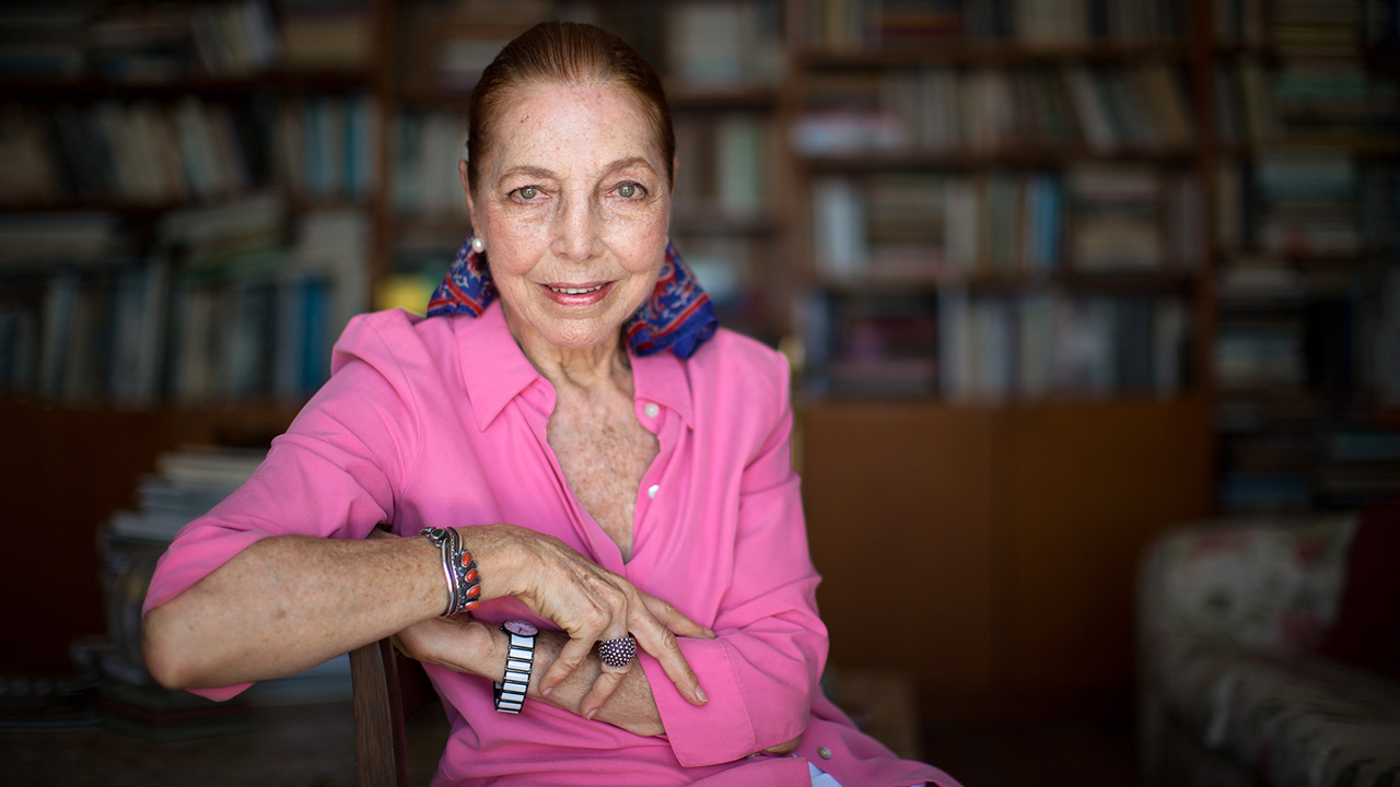 Retrato da escritora Marina Colasanti